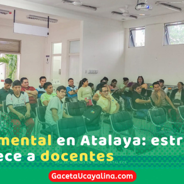 Salud mental escolar: capacitan a 50 docentes en Atalaya