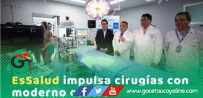 EsSalud moderniza el Hospital Rebagliati: inaugura centro quirúrgico que elevará cirugías en 20%