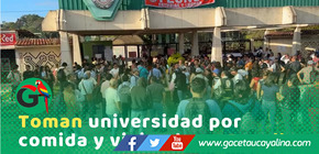 Estudiantes toman universidad y exigen residencia y más comida en Pucallpa