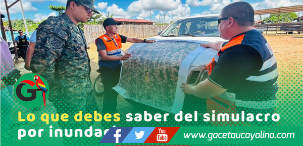 MPCP prepara simulacro por inundaciones en Pucallpa