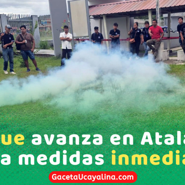 Dengue en Atalaya: activan plan urgente de fumigación