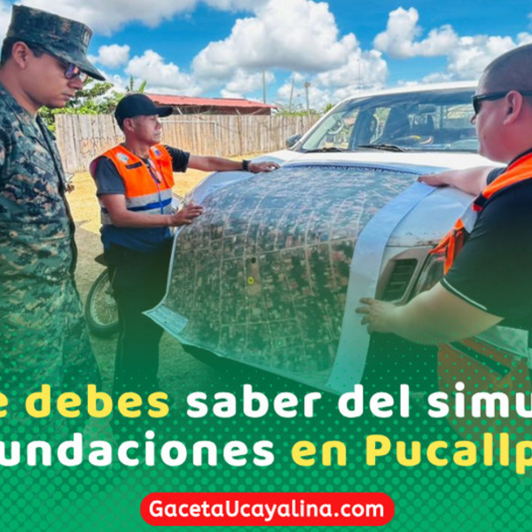 MPCP prepara simulacro por inundaciones en Pucallpa