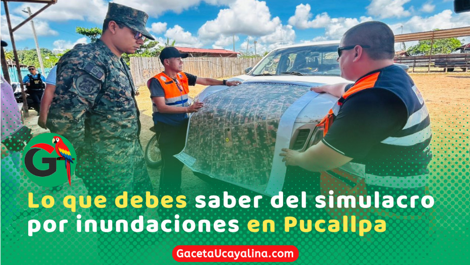 MPCP prepara simulacro por inundaciones en Pucallpa