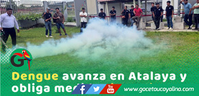Dengue en Atalaya: activan plan urgente de fumigación