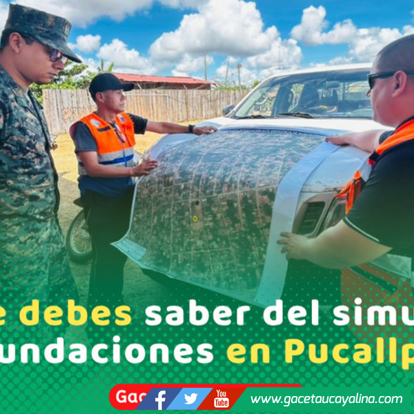 MPCP prepara simulacro por inundaciones en Pucallpa