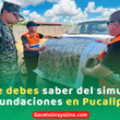 MPCP prepara simulacro por inundaciones en Pucallpa