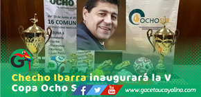 “Checho” Ibarra llega este 29 de mayo a Pucallpa para inicio de la “V Copa Ocho Sur”