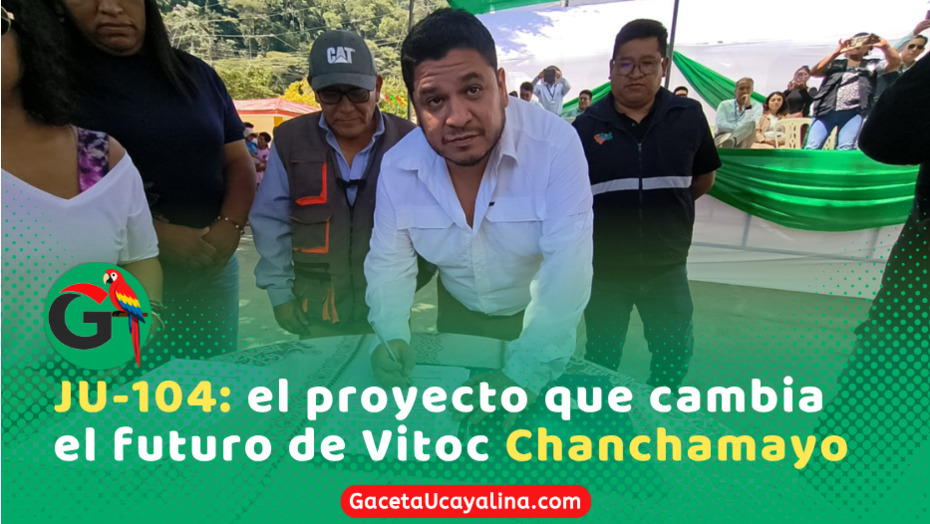 Carretera JU-104 inicia etapa clave con entrega de terreno en Chanchamayo Junín