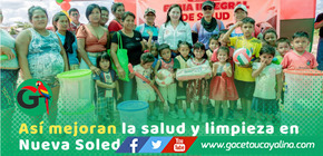 Feria de salud beneficia a vecinos de Nueva Soledad en Pucallpa