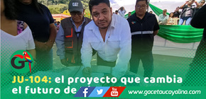Carretera JU-104 inicia etapa clave con entrega de terreno en Chanchamayo Junín