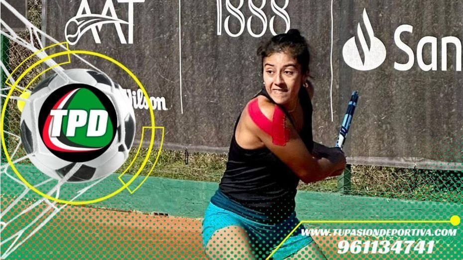 Dana Guzmán avanzó de ronda en W35 Wichita