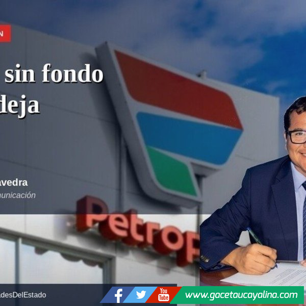 El barril sin fondo que nos deja sin país