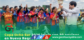 Vuelve el torneo Intercomunidades de fútbol “Copa Ocho Sur 2026”
