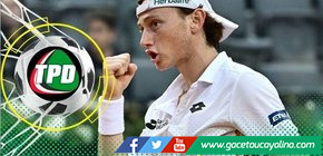 Nacho Buse gana en su primer partido del Masters de Roma
