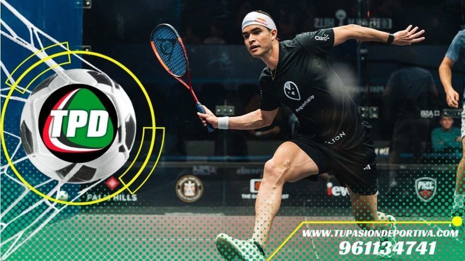 Diego elias debuta con triunfo en el PSA World Championships