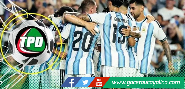 Argentina golea a Islandia y se despide de los amistosos