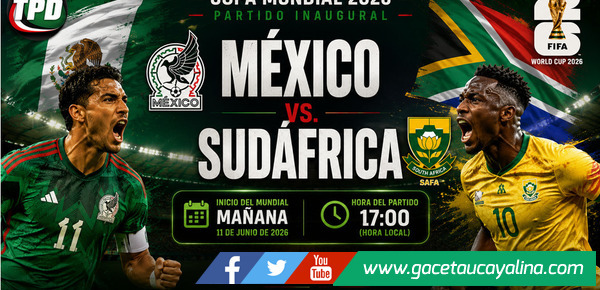 México y Sudáfrica inauguran mañana el esperado Mundial de fútbol