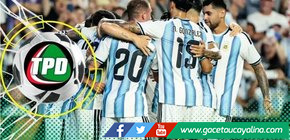 Argentina golea a Islandia y se despide de los amistosos