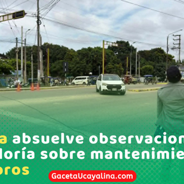 Coronel Portillo renovará semáforos con tecnología LED en jirón Atahualpa
