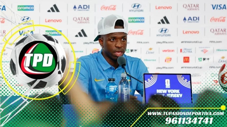 Vinicíus JR indica que Brasil esta para ser campeón en eta edición de la Copa del Mundo