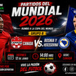 Canadá y Bosnia miden fuerzas hoy en la Copa Mundial a las 14:00 hora del Perú