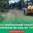 Región y municipio mejoran calles y el aeródromo de Bolognesi en Tahuanía