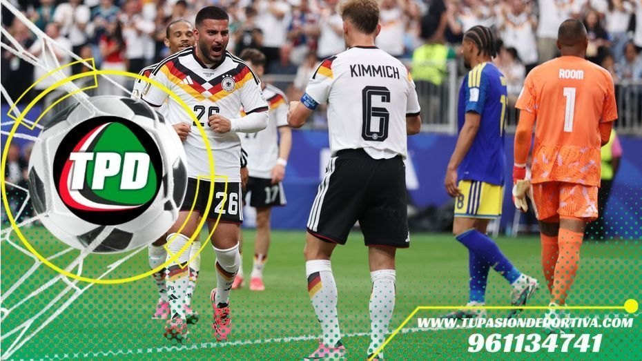 Alemania aplasta a Curazao en Houston