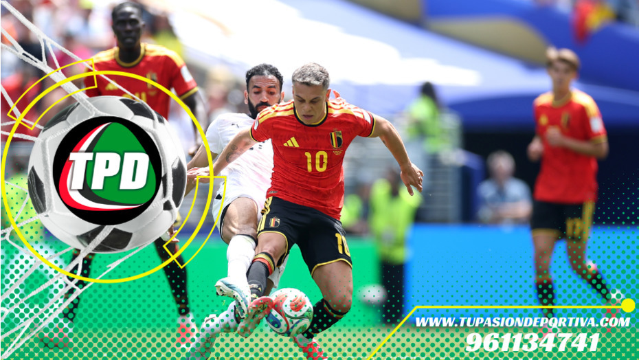 Bélgica y Egipto empatan uno a uno en el Mundial