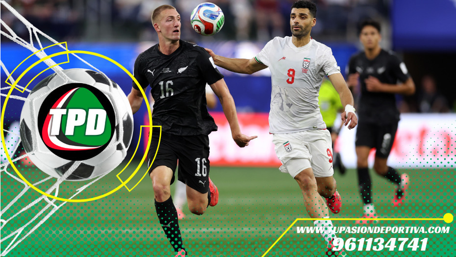 Irán y Nueva Zelanda empatan dos a dos en el Mundial