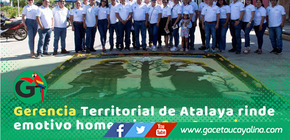 Gerencia Territorial de Atalaya rinde emotivo homenaje a San Antonio