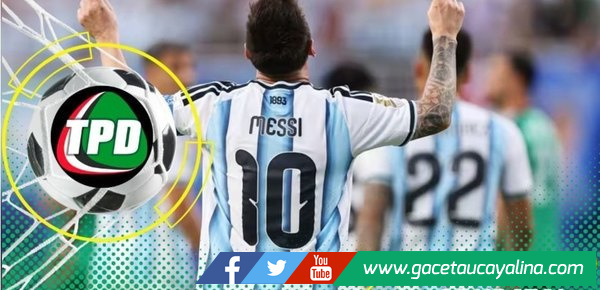 Argentina vence 3-0 a Argelia, con triplete de Messi