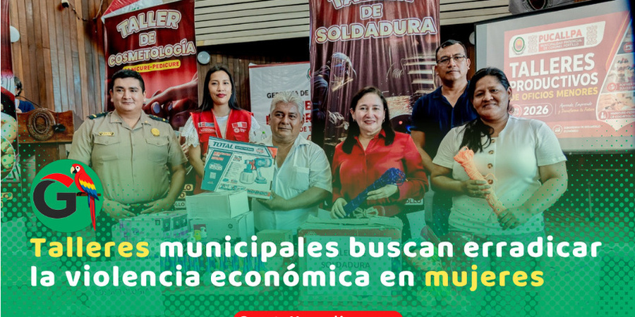 Alcaldesa Janet Castagne impulsa el emprendimiento textil y gastronómico en Pucallpa