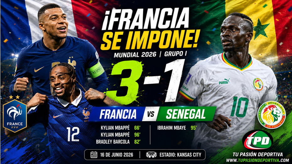 Kylian Mbappé sella el triunfo de Francia en una final frenética