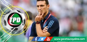 Scaloni: "Más allá de ganar 3-0, fue un partido difícil"