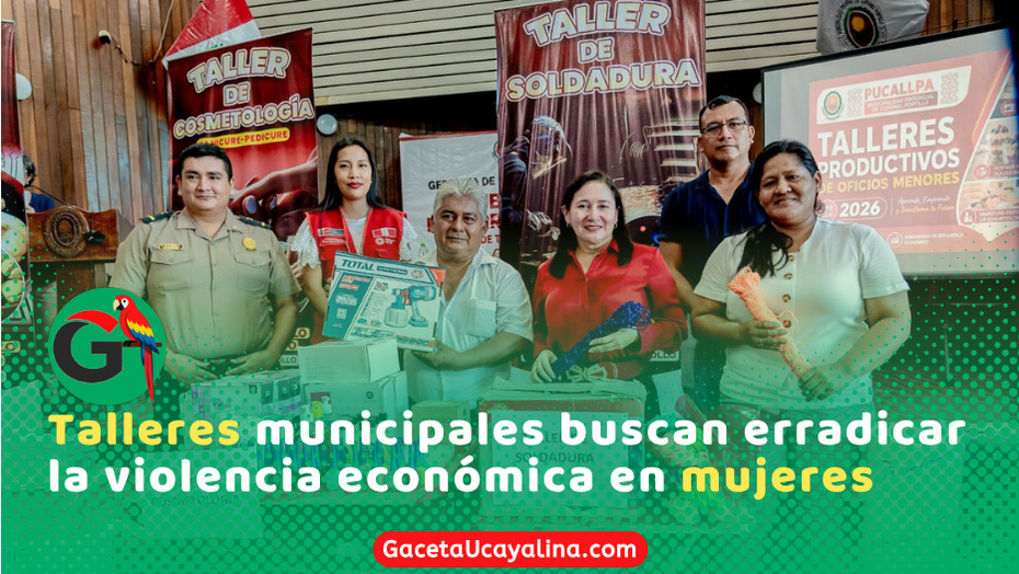 Alcaldesa Janet Castagne impulsa el emprendimiento textil y gastronómico en Pucallpa