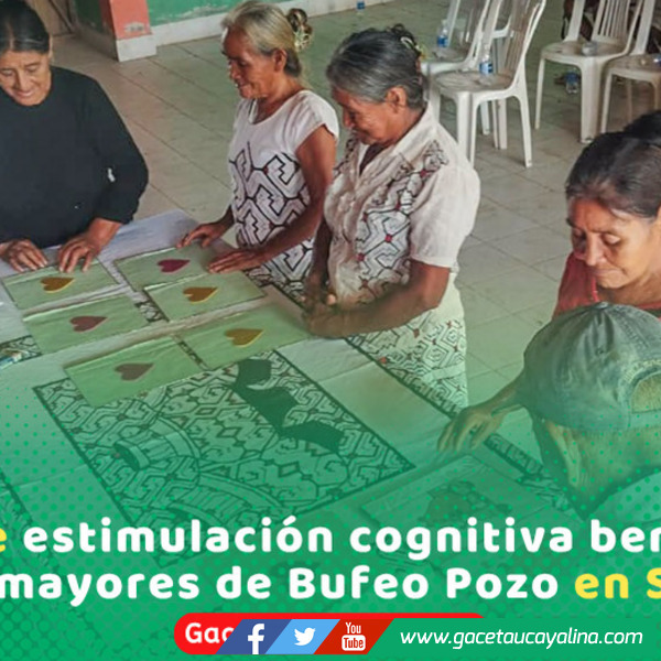 Conmemoran el Día de la No Violencia en la Vejez en Bufeo Pozo Sepahua
