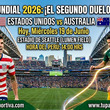 La Selección de Estados Unidos busca un triunfo crucial ante Australia