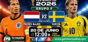 Selección de Países Bajos busca su primer triunfo ante Suecia
