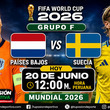 Selección de Países Bajos busca su primer triunfo ante Suecia