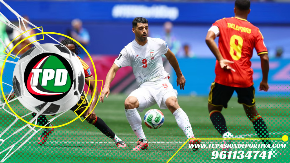 Empate amargo entre Bélgica e Irán en el Estadio Los Ángeles