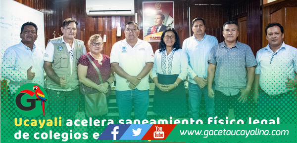 Gerencia Territorial de Atalaya sanea terrenos de setenticinco escuelas