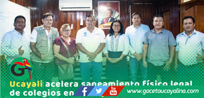 Gerencia Territorial de Atalaya sanea terrenos de setenticinco escuelas