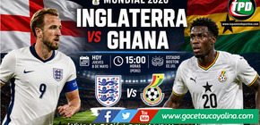 Inglaterra busca asegurar su clasificación frente a la peligrosa Ghana