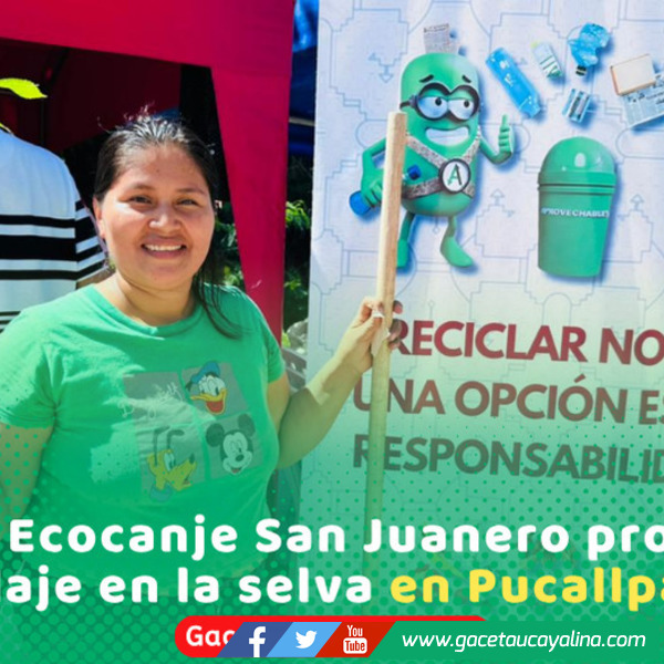 Municipio de Coronel Portillo recolecta una tonelada de reciclaje en víspera de San Juan