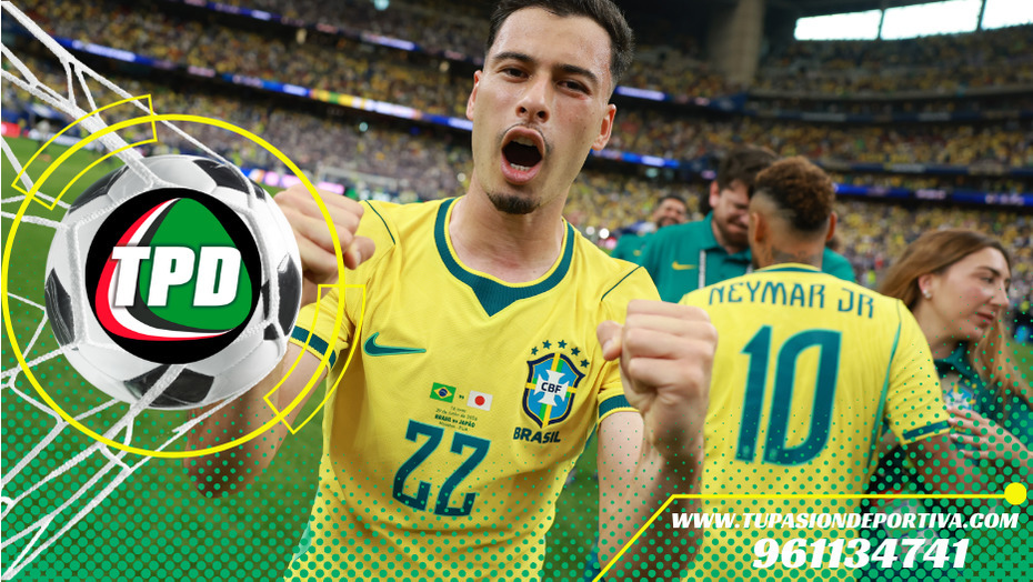Agónico triunfo de Brasil ante Japón con un marcador final