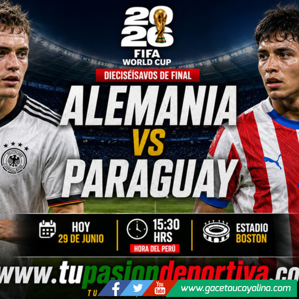 Alemania y Paraguay disputan hoy su pase a octavos de final