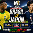 Brasil y Japón disputan hoy su pase a octavos de final