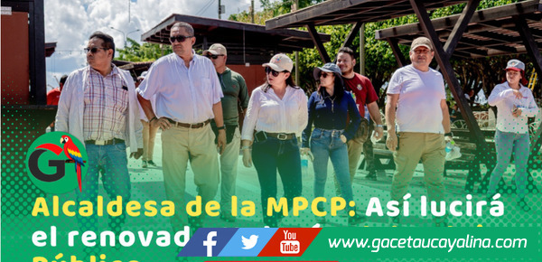 Malecón del Reloj Público reabre con seguridad reforzada en Pucallpa