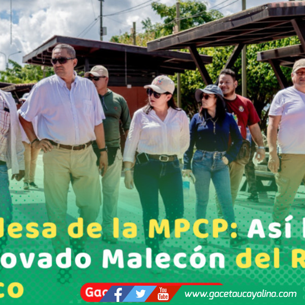 Malecón del Reloj Público reabre con seguridad reforzada en Pucallpa