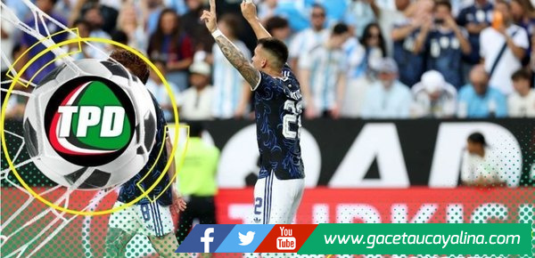 Argentina vence 2-0 a Honduras en amistoso